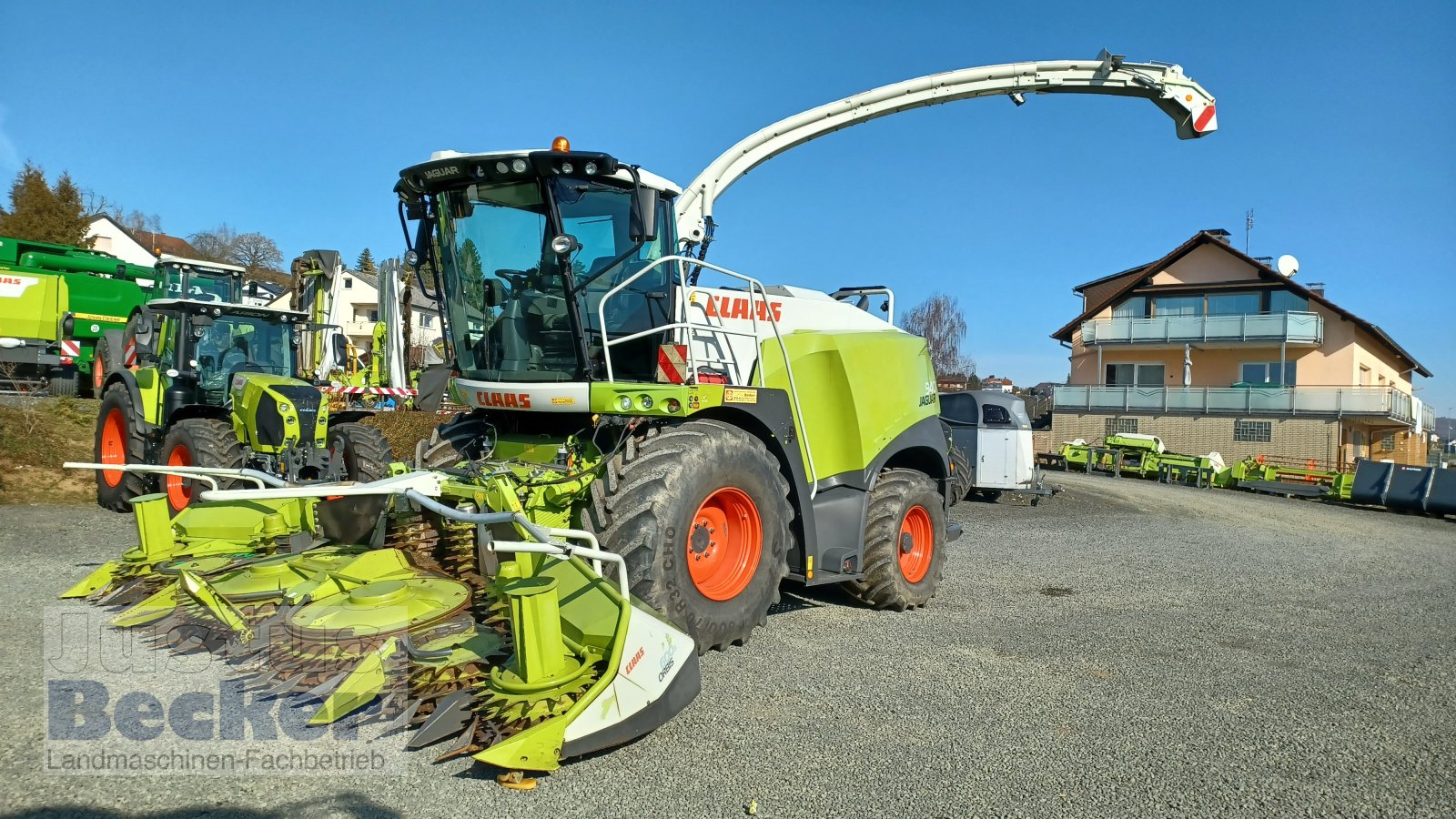 Feldhäcksler typu CLAAS Jaguar 940 A Typ 497, Gebrauchtmaschine w Weimar-Niederwalgern (Zdjęcie 2)