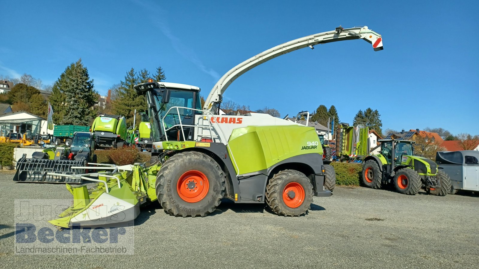 Feldhäcksler typu CLAAS Jaguar 940 A Typ 497, Gebrauchtmaschine w Weimar-Niederwalgern (Zdjęcie 3)