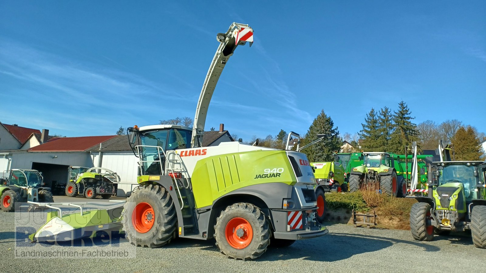 Feldhäcksler typu CLAAS Jaguar 940 A Typ 497, Gebrauchtmaschine w Weimar-Niederwalgern (Zdjęcie 4)