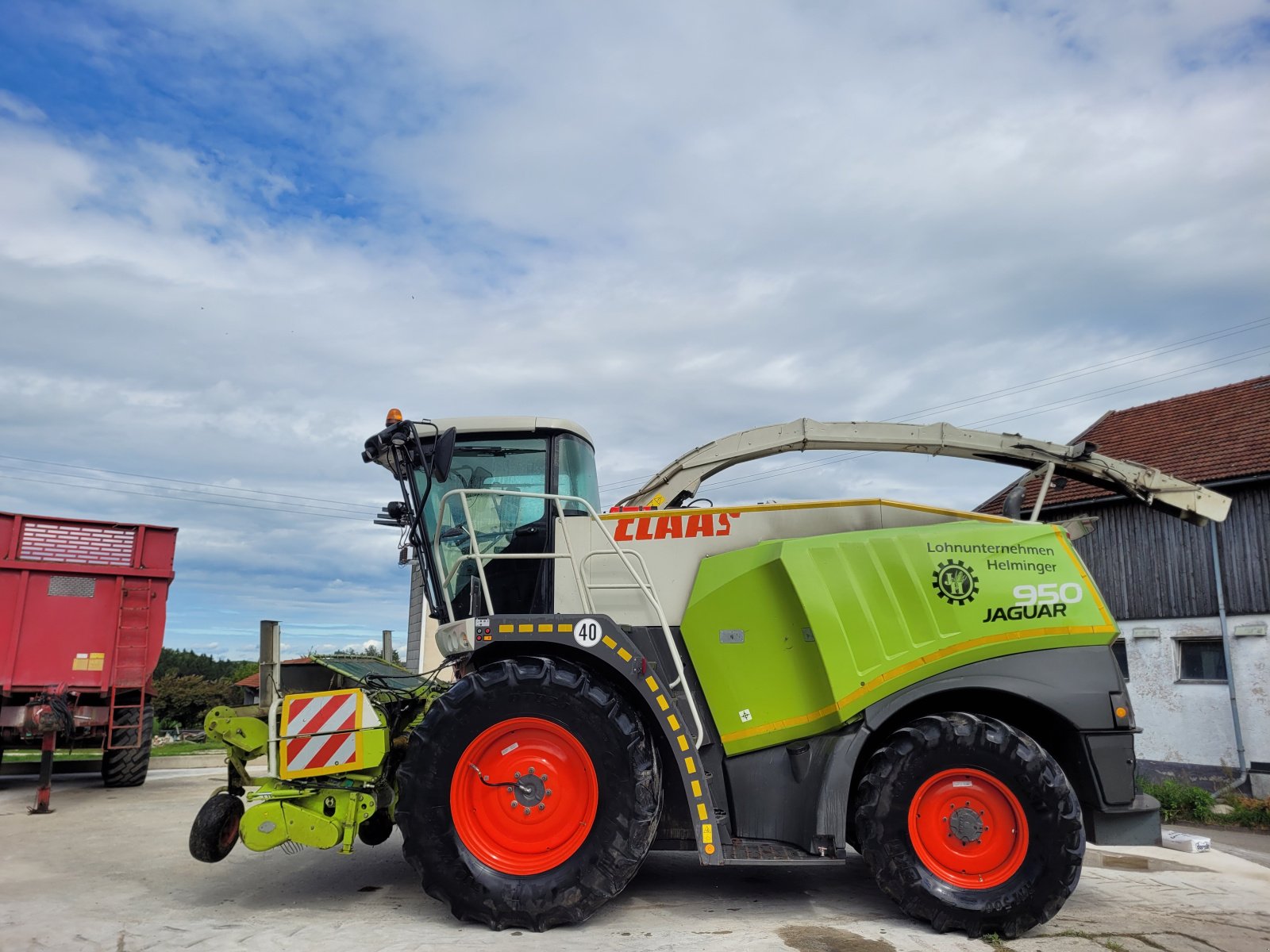 Feldhäcksler des Typs CLAAS Jaguar 940 A, Gebrauchtmaschine in Teisendorf (Bild 1)