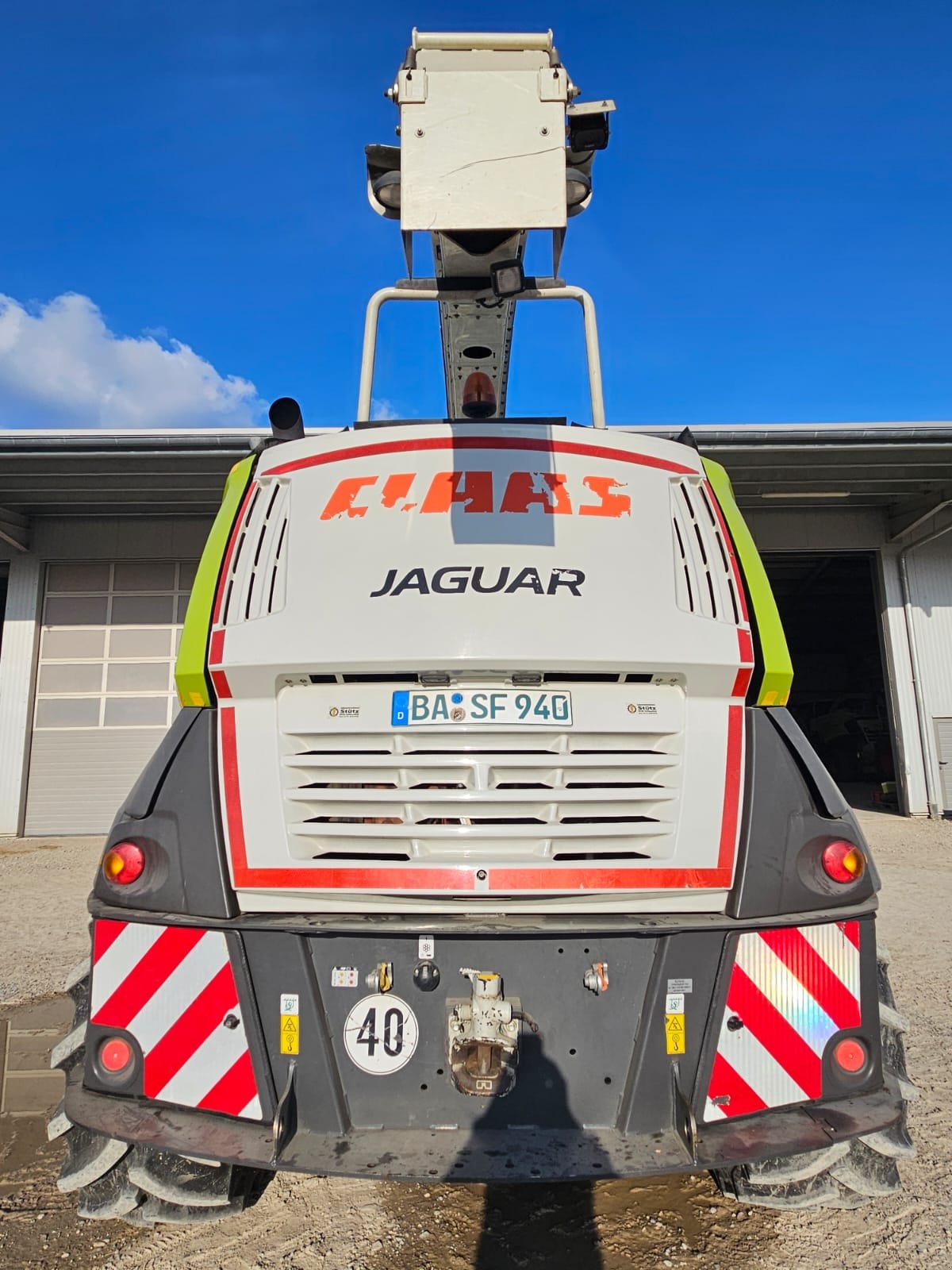 Feldhäcksler типа CLAAS Jaguar 940 A, Gebrauchtmaschine в Schlüsselfeld (Фотография 7)
