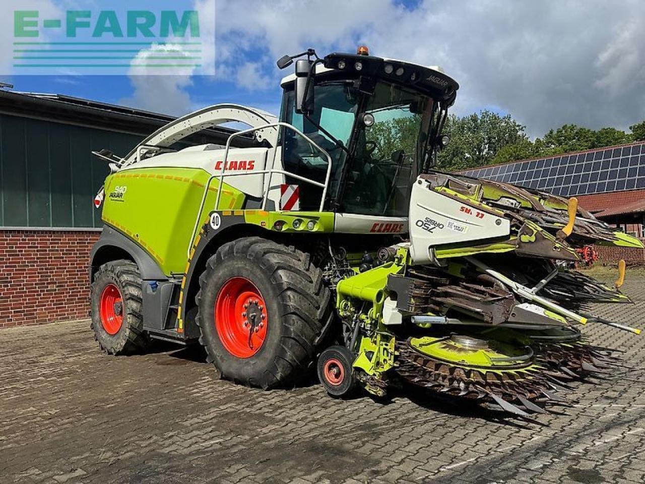 Feldhäcksler des Typs CLAAS jaguar 940, Gebrauchtmaschine in NORDWALDE (Bild 2)