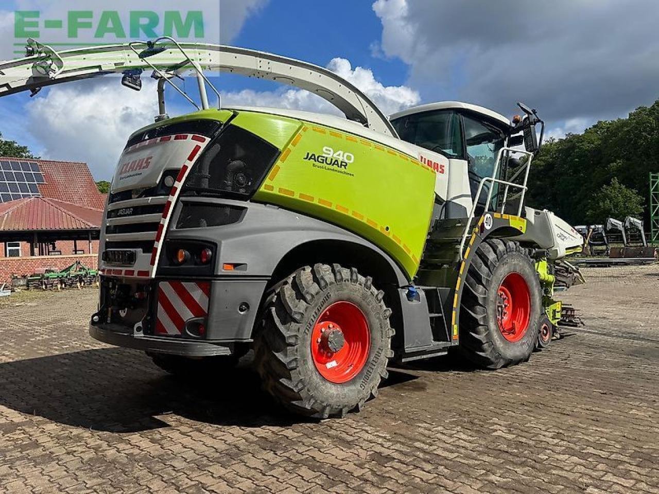 Feldhäcksler des Typs CLAAS jaguar 940, Gebrauchtmaschine in NORDWALDE (Bild 3)