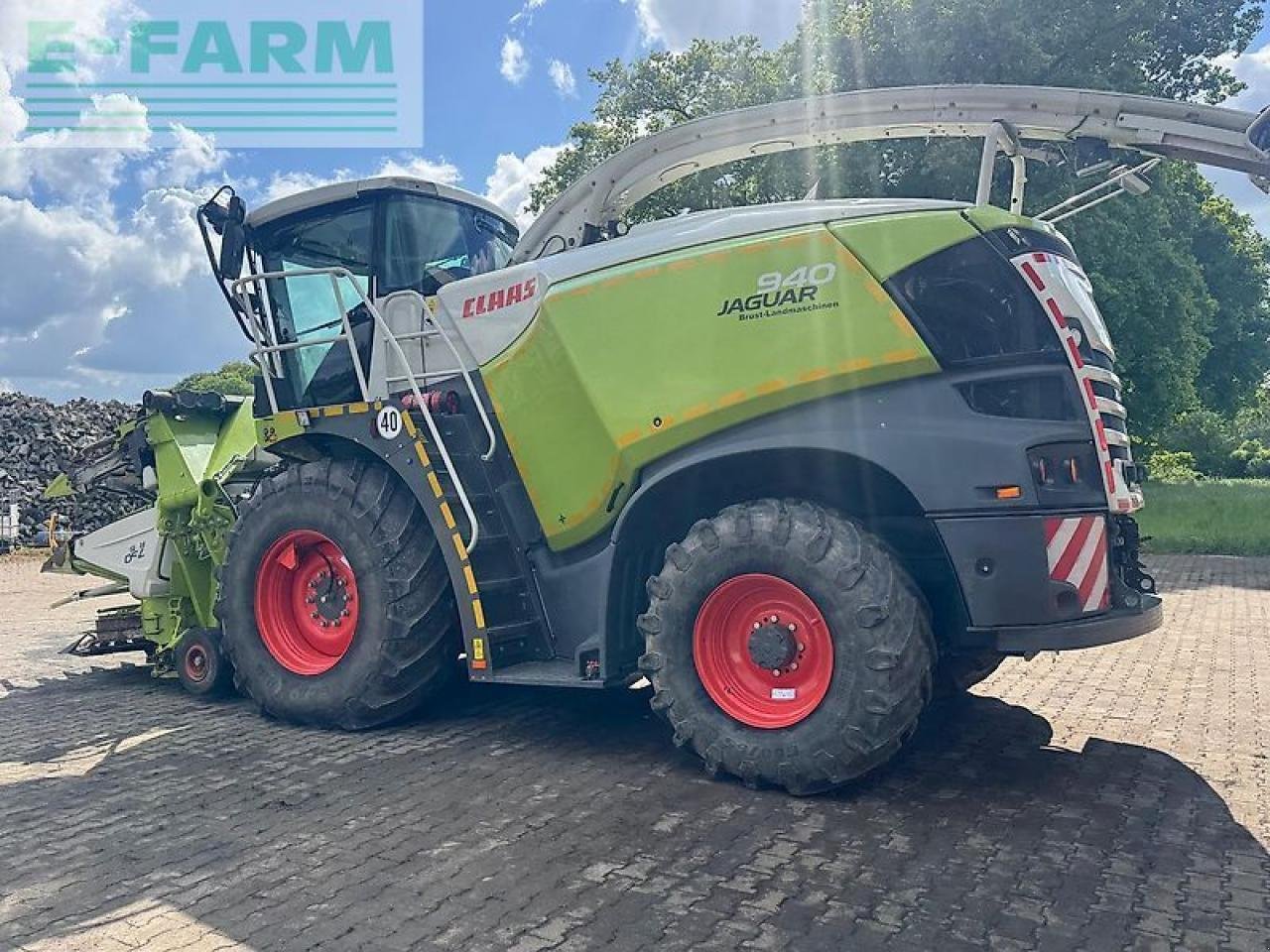Feldhäcksler des Typs CLAAS jaguar 940, Gebrauchtmaschine in NORDWALDE (Bild 4)