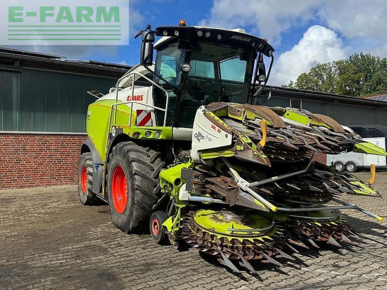 Feldhäcksler des Typs CLAAS jaguar 940, Gebrauchtmaschine in NORDWALDE (Bild 9)