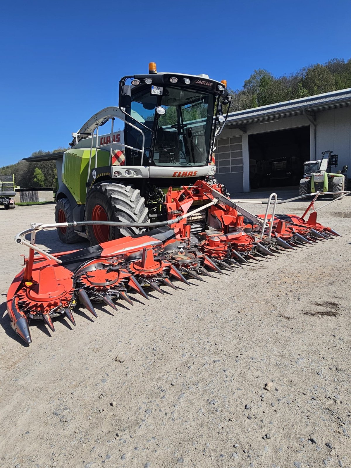 Feldhäcksler des Typs CLAAS Jaguar 940, Gebrauchtmaschine in Schlüsselfeld (Bild 2)