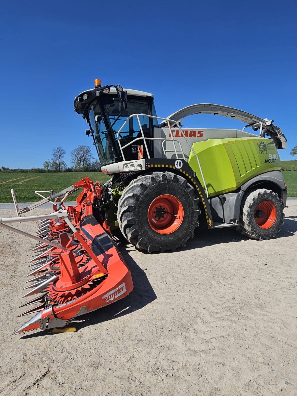 Feldhäcksler des Typs CLAAS Jaguar 940, Gebrauchtmaschine in Schlüsselfeld (Bild 3)