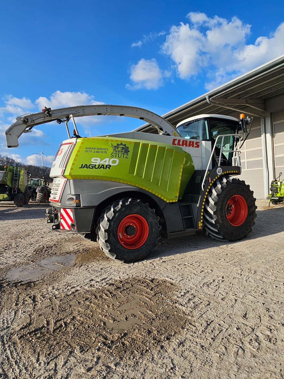 Feldhäcksler des Typs CLAAS Jaguar 940, Gebrauchtmaschine in Schlüsselfeld (Bild 10)