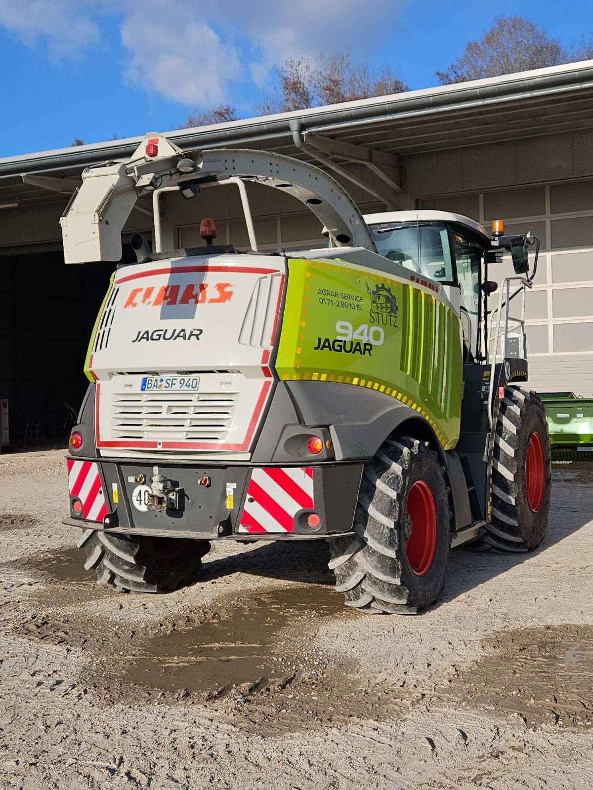 Feldhäcksler des Typs CLAAS Jaguar 940, Gebrauchtmaschine in Schlüsselfeld (Bild 11)