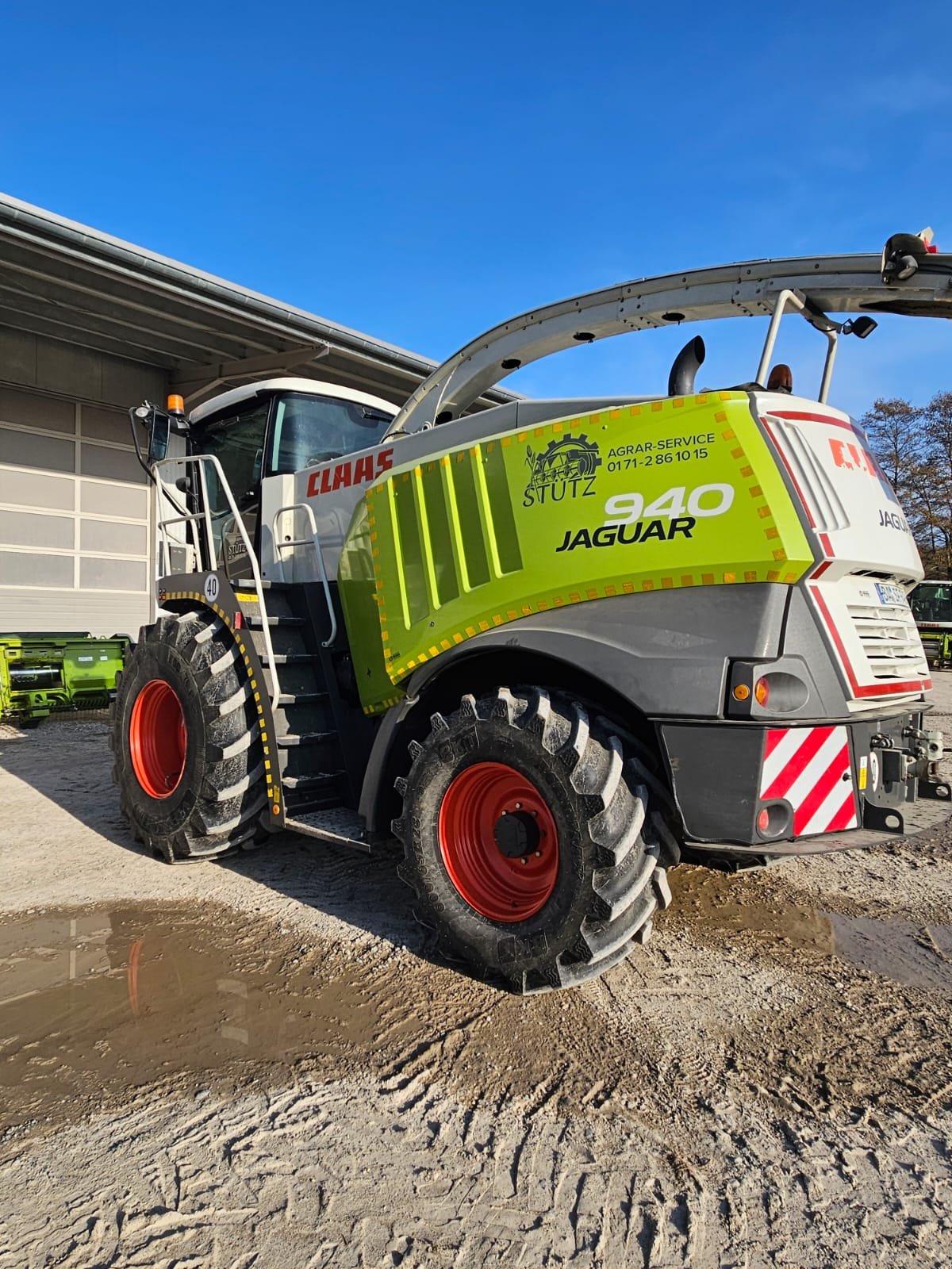 Feldhäcksler des Typs CLAAS Jaguar 940, Gebrauchtmaschine in Schlüsselfeld (Bild 12)