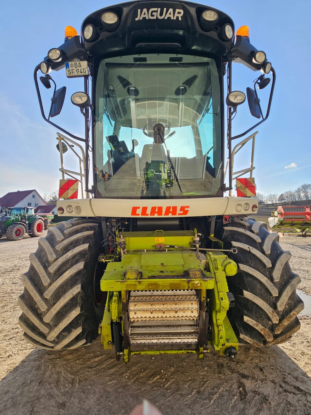 Feldhäcksler des Typs CLAAS Jaguar 940, Gebrauchtmaschine in Schlüsselfeld (Bild 16)