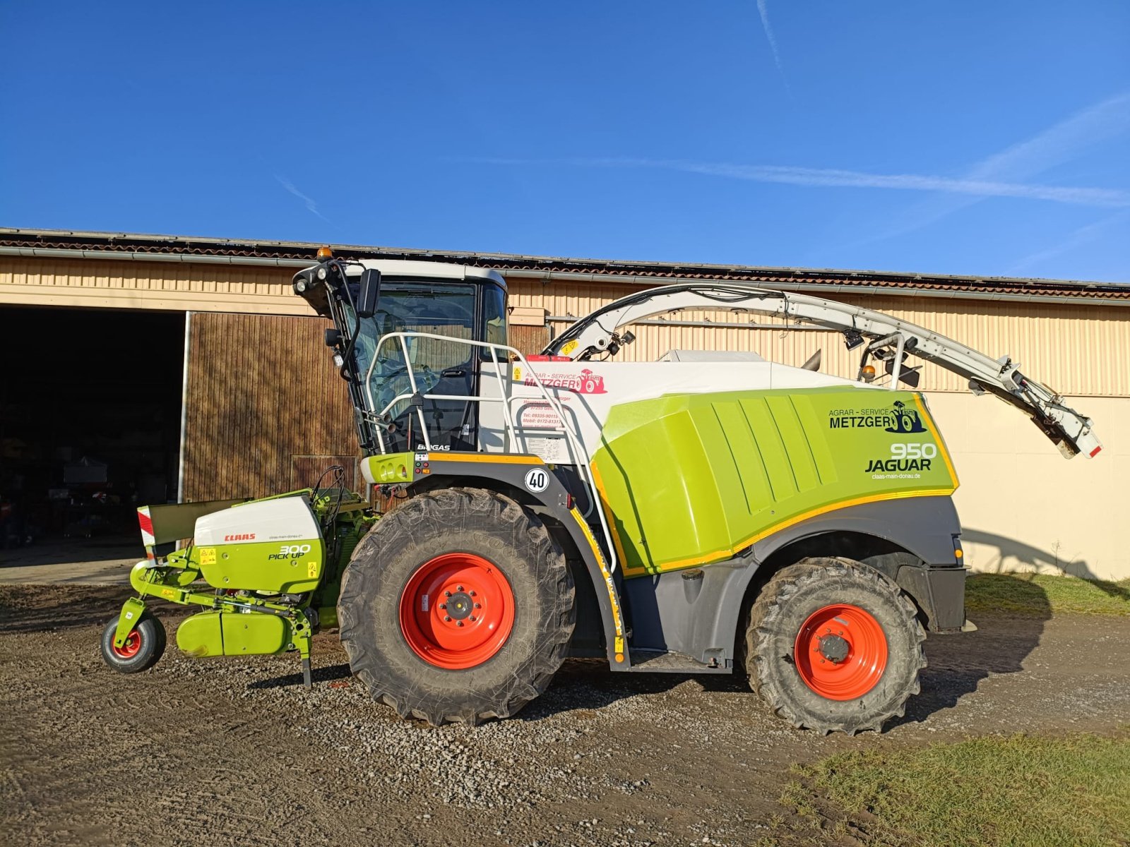 Feldhäcksler vrste CLAAS Jaguar 950 A, Gebrauchtmaschine v Gelchsheim (Slika 1)