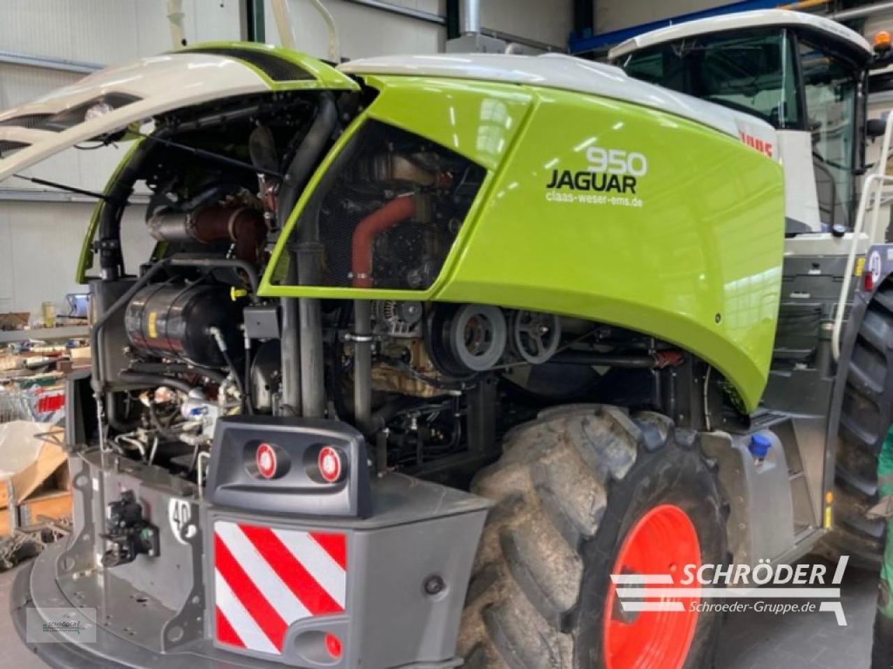 Feldhäcksler du type CLAAS JAGUAR 950 E5 + ORBIS 750 + PICK UP 300, Gebrauchtmaschine en Wildeshausen (Photo 9)