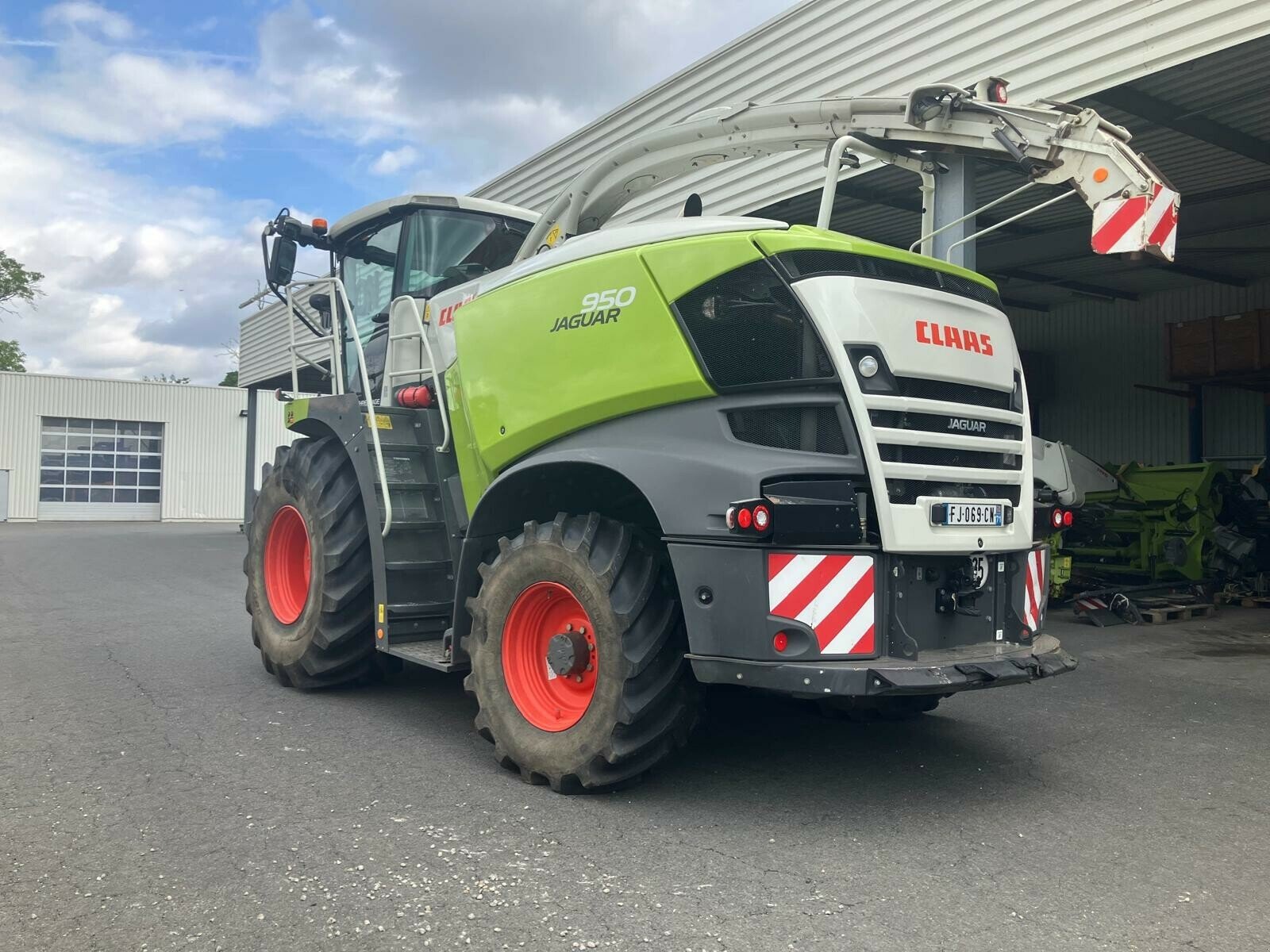 Feldhäcksler typu CLAAS JAGUAR 950 TRADITION, Gebrauchtmaschine v Hauteroche (Obrázek 3)