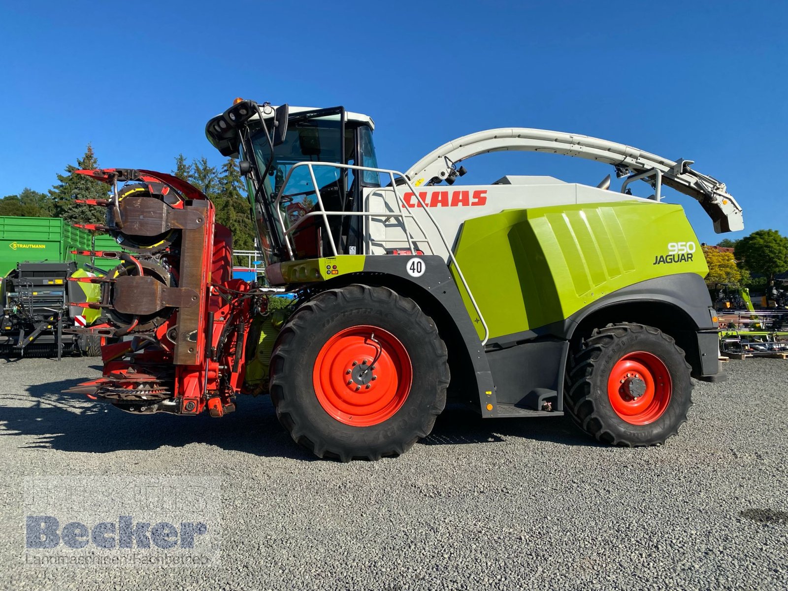 Feldhäcksler tip CLAAS Jaguar 950 Typ 497, Gebrauchtmaschine in Weimar-Niederwalgern (Poză 1)