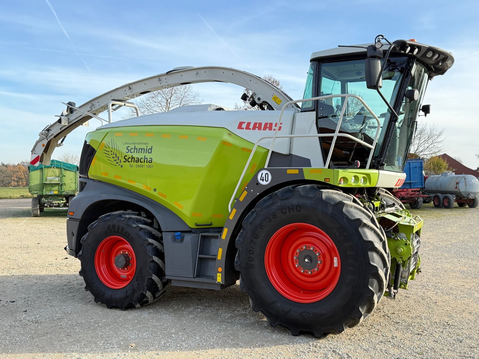 Feldhäcksler des Typs CLAAS Jaguar 950, Gebrauchtmaschine in Hemau (Bild 4)