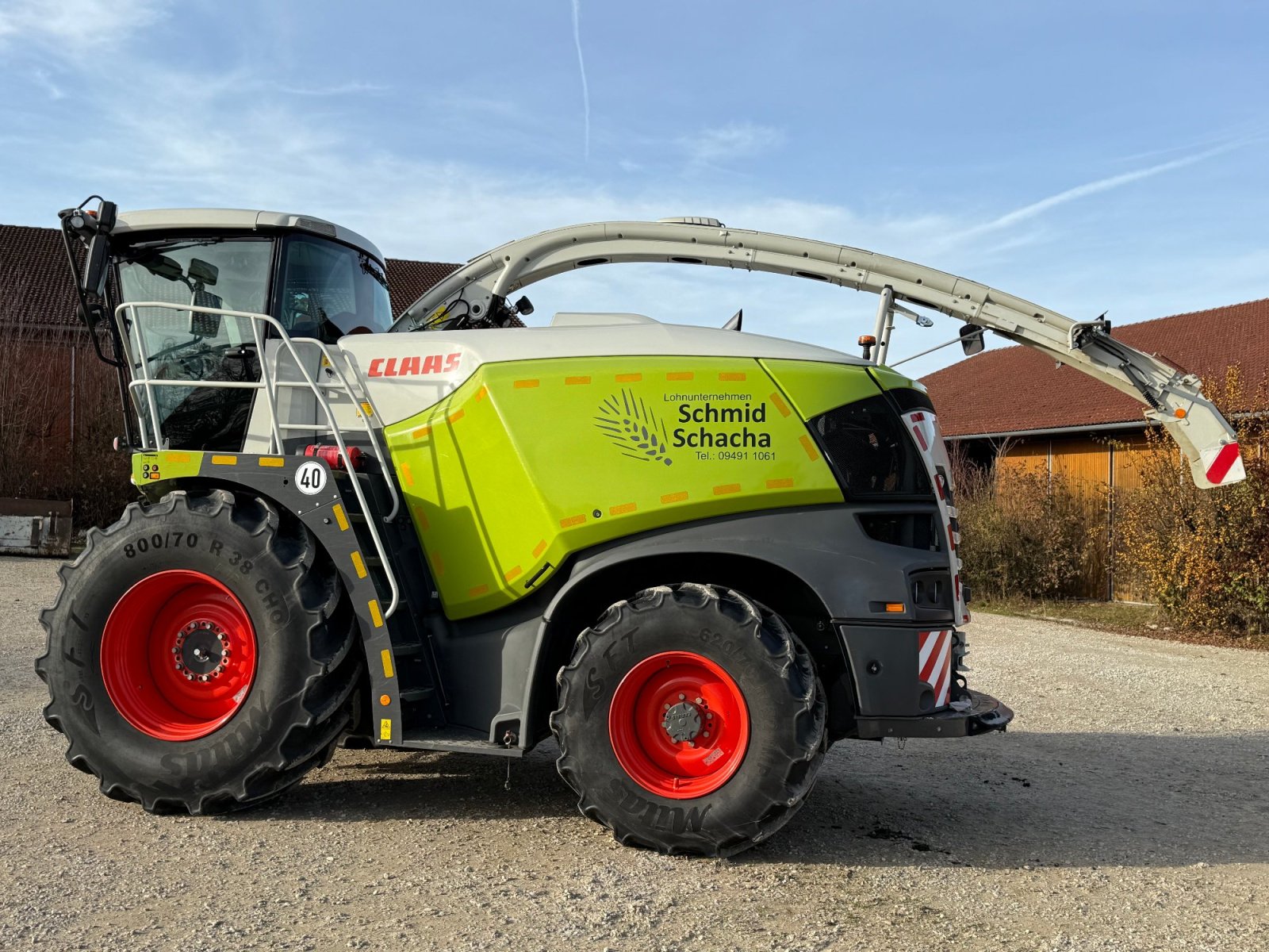 Feldhäcksler des Typs CLAAS Jaguar 950, Gebrauchtmaschine in Hemau (Bild 10)