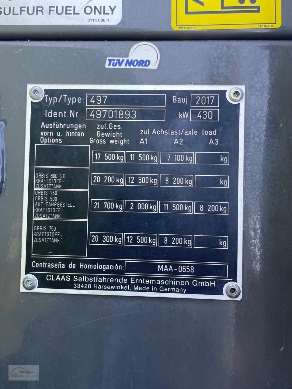 Feldhäcksler tip CLAAS Jaguar 950, Gebrauchtmaschine in Pfreimd (Poză 10)