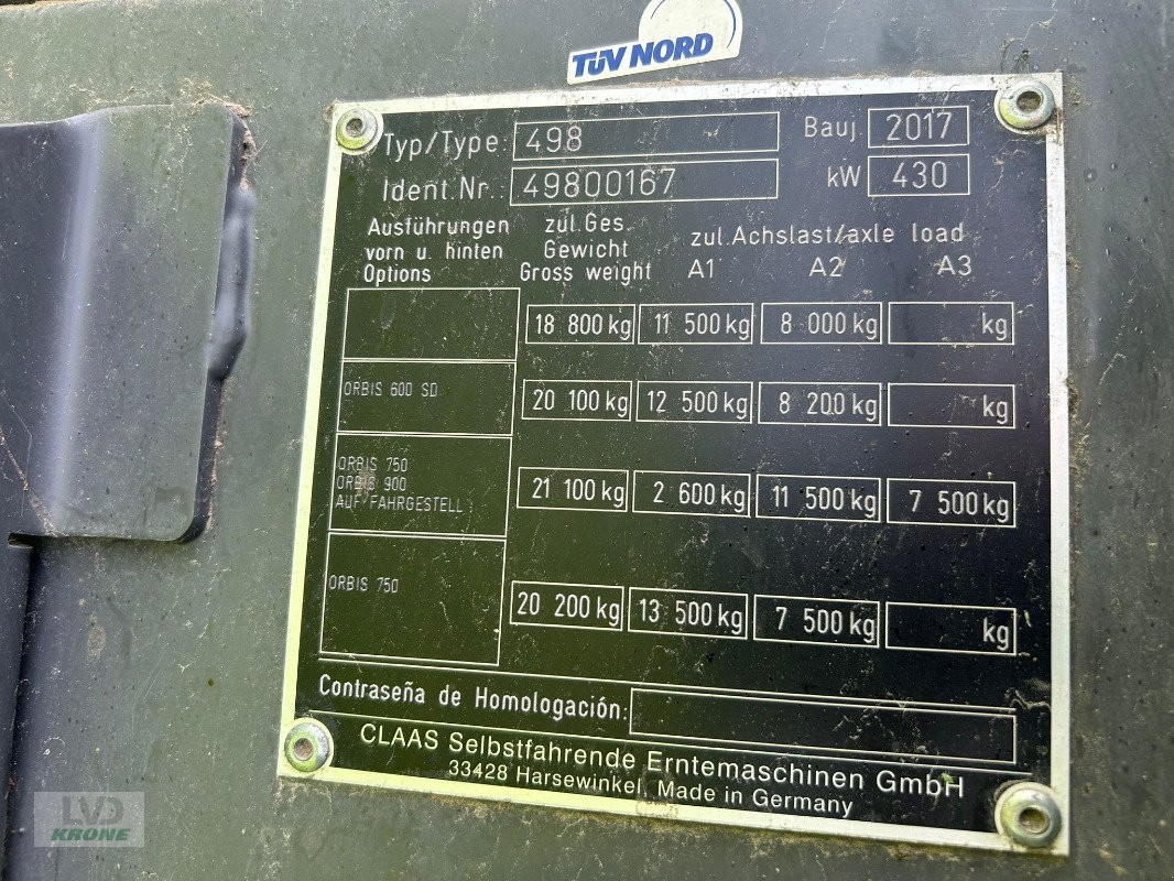 Feldhäcksler typu CLAAS Jaguar 950, Gebrauchtmaschine v Groß Munzel (Obrázek 21)