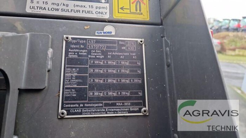 Feldhäcksler of the type CLAAS JAGUAR 950, Gebrauchtmaschine in Melle-Wellingholzhausen (Picture 8)