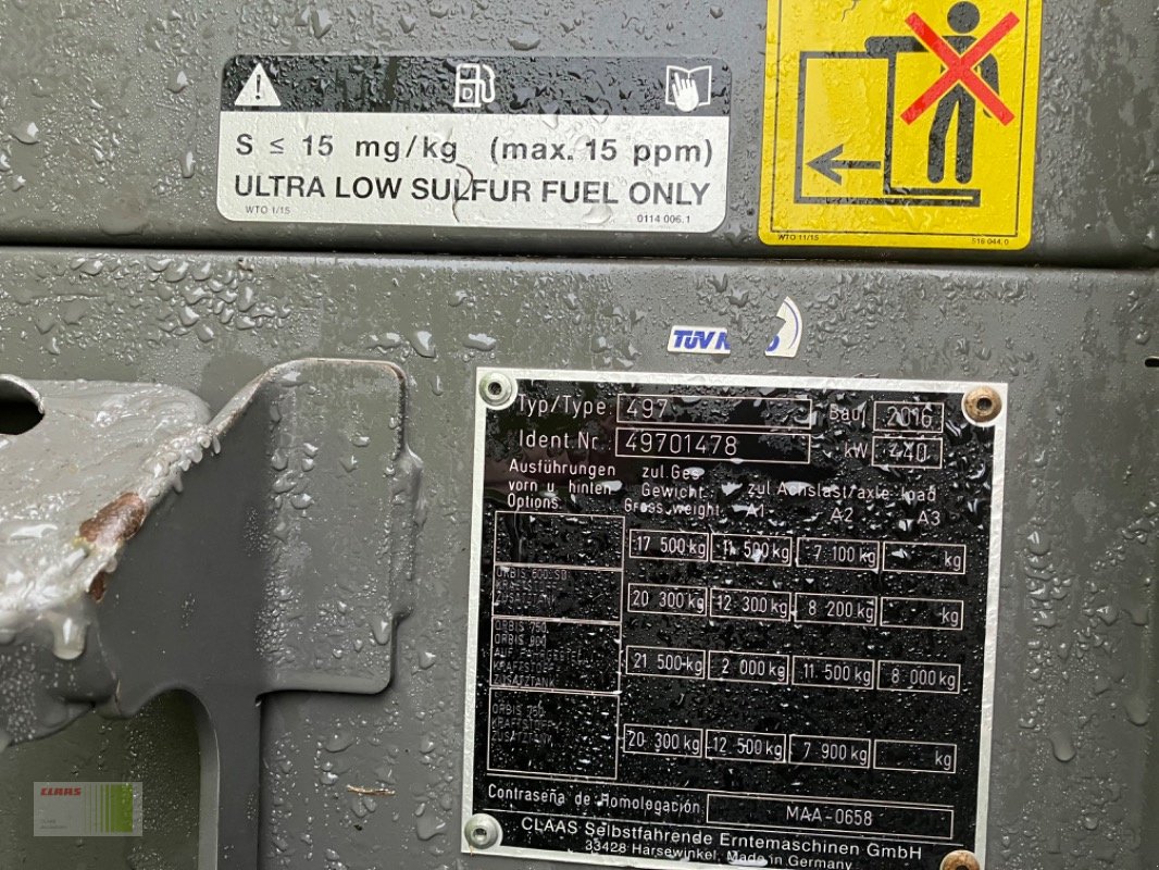 Feldhäcksler tip CLAAS JAGUAR 950, Gebrauchtmaschine in Bordesholm (Poză 14)