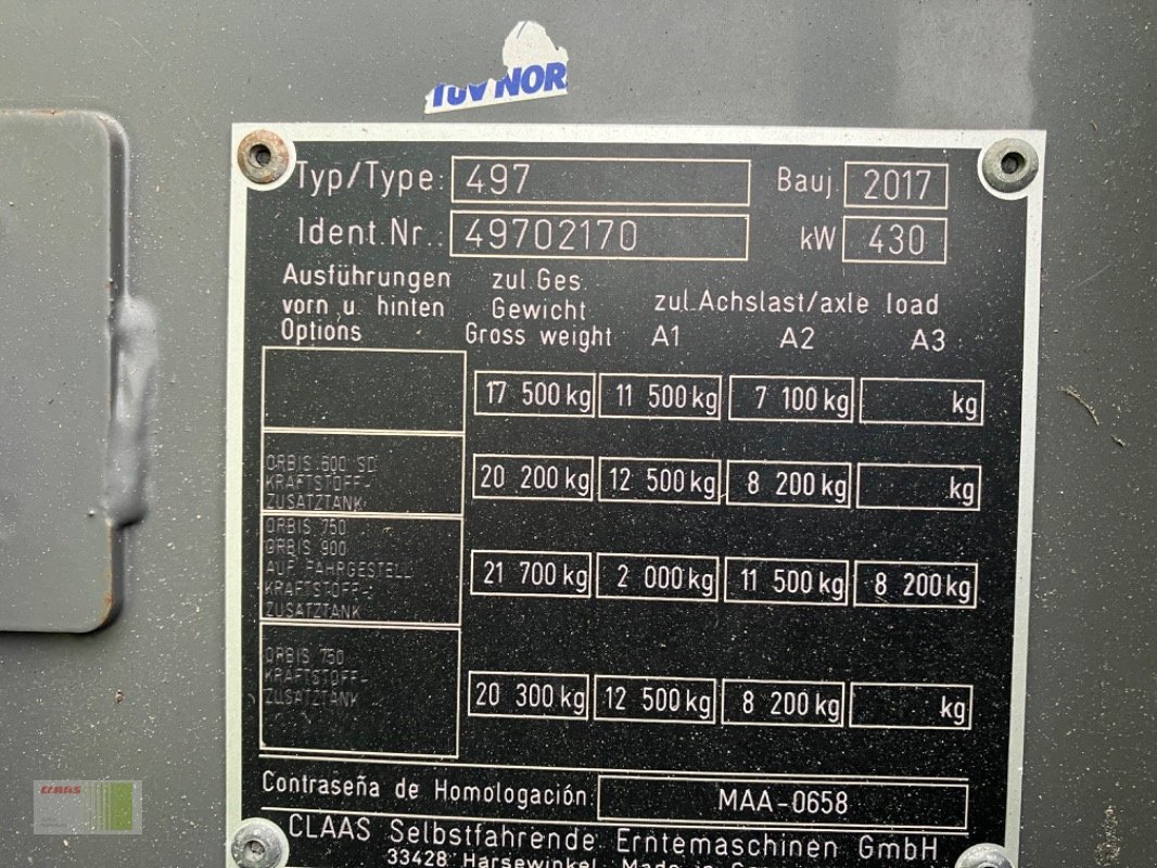 Feldhäcksler του τύπου CLAAS JAGUAR 950, Gebrauchtmaschine σε Bordesholm (Φωτογραφία 10)