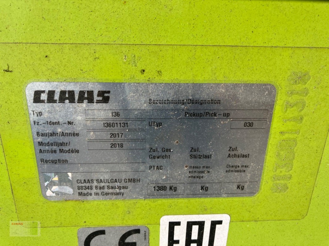 Feldhäcksler des Typs CLAAS Jaguar 950, Gebrauchtmaschine in Bordesholm (Bild 17)