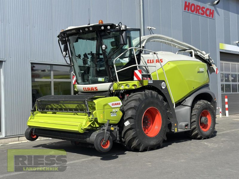 Feldhäcksler typu CLAAS JAGUAR 960 502 + PU 300 PROFI Contour, Vorführmaschine w Homberg/Ohm - Maulbach