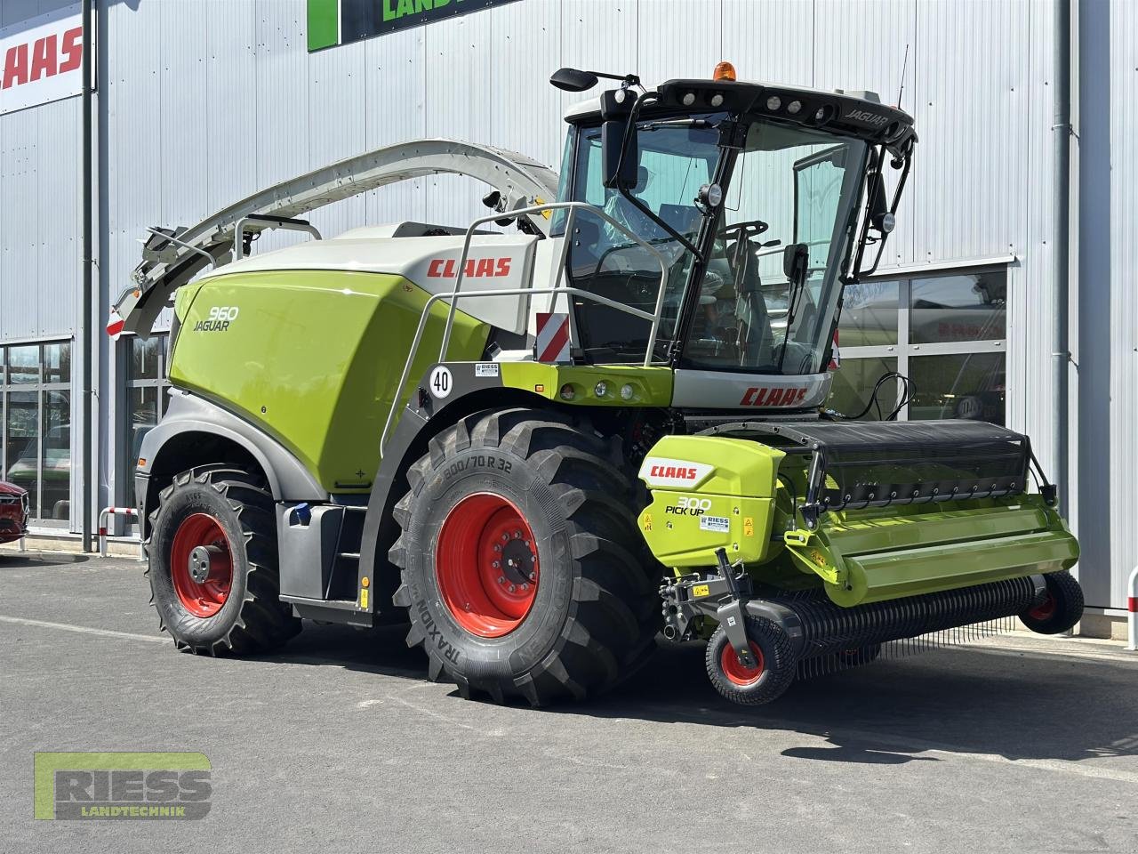 Feldhäcksler del tipo CLAAS JAGUAR 960 502 + PU 300 PROFI Contour, Vorführmaschine en Homberg/Ohm - Maulbach (Imagen 2)