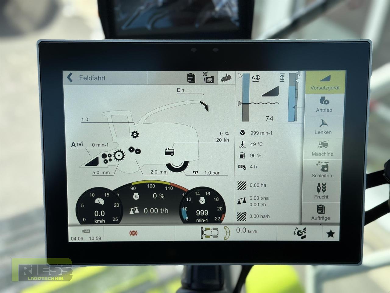 Feldhäcksler del tipo CLAAS JAGUAR 960 502 + PU 300 PROFI Contour, Vorführmaschine en Homberg/Ohm - Maulbach (Imagen 7)