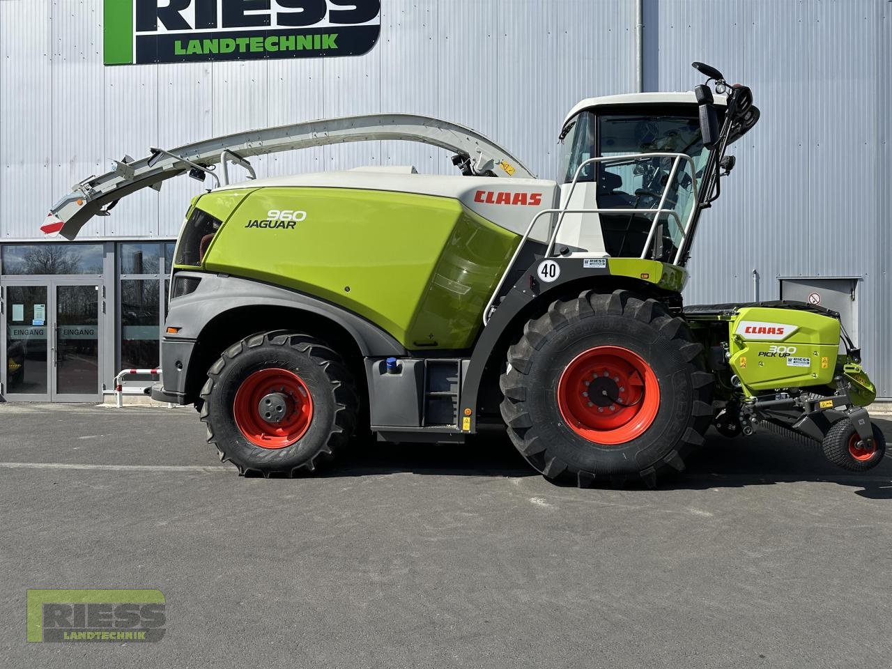 Feldhäcksler del tipo CLAAS JAGUAR 960 502 + PU 300 PROFI Contour, Vorführmaschine en Homberg/Ohm - Maulbach (Imagen 9)