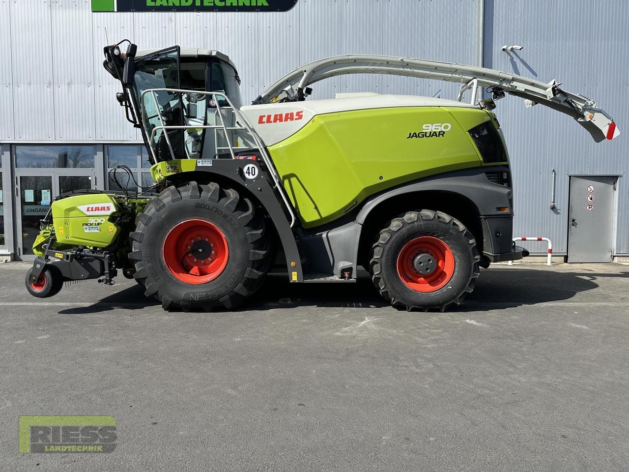 Feldhäcksler типа CLAAS JAGUAR 960 502 + PU 300 PROFI Contour, Vorführmaschine в Homberg/Ohm - Maulbach (Фотография 13)