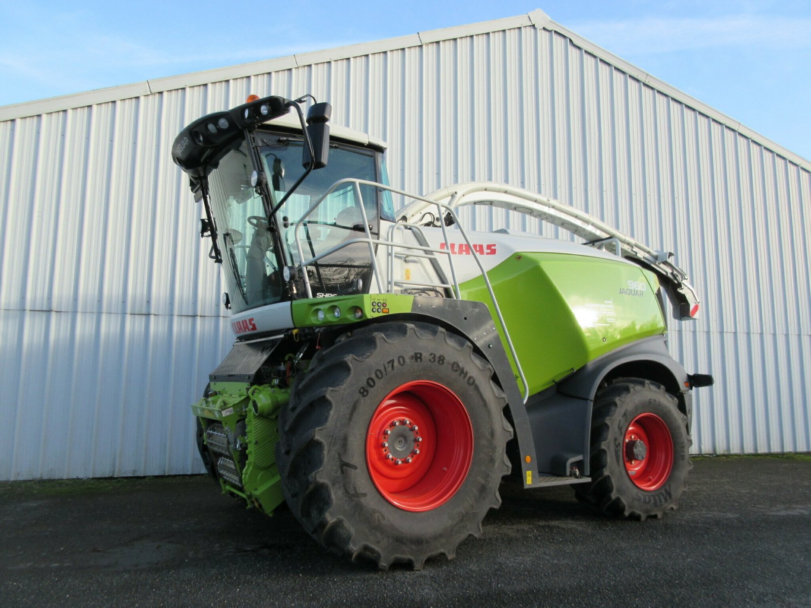 Feldhäcksler tip CLAAS JAGUAR 960 - S5 TRADITION, Gebrauchtmaschine in PLOUIGNEAU (Poză 1)