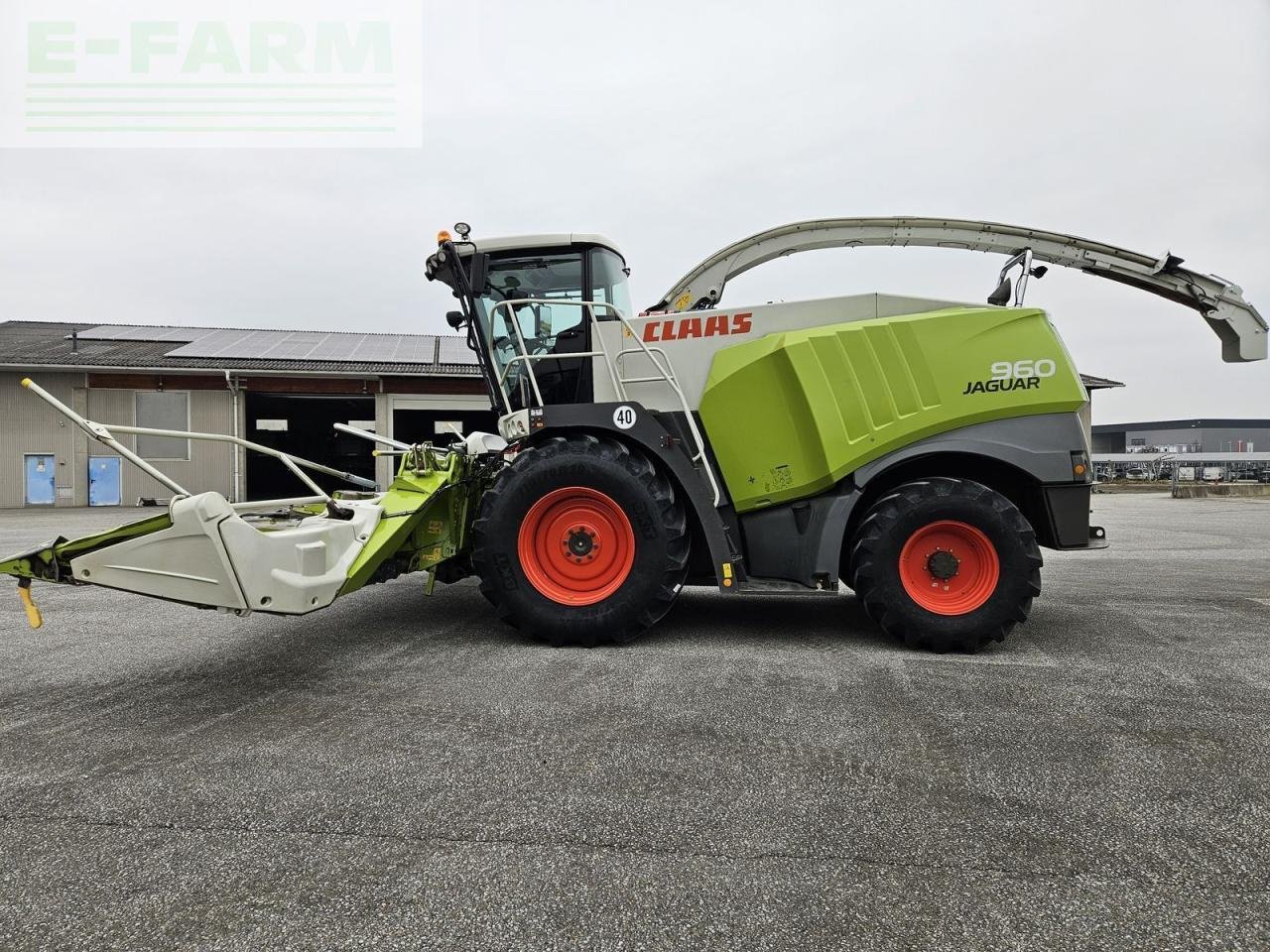 Feldhäcksler tip CLAAS jaguar 960, Gebrauchtmaschine in ILZ (Poză 9)