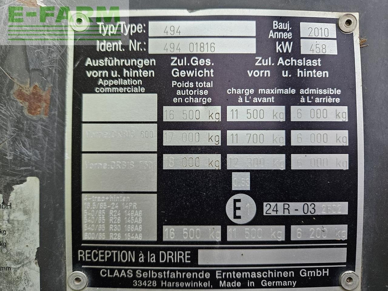 Feldhäcksler tip CLAAS jaguar 960, Gebrauchtmaschine in ILZ (Poză 15)