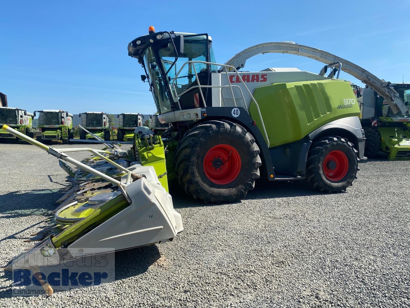 Feldhäcksler typu CLAAS Jaguar 970 A, Gebrauchtmaschine v Weimar-Niederwalgern (Obrázek 9)
