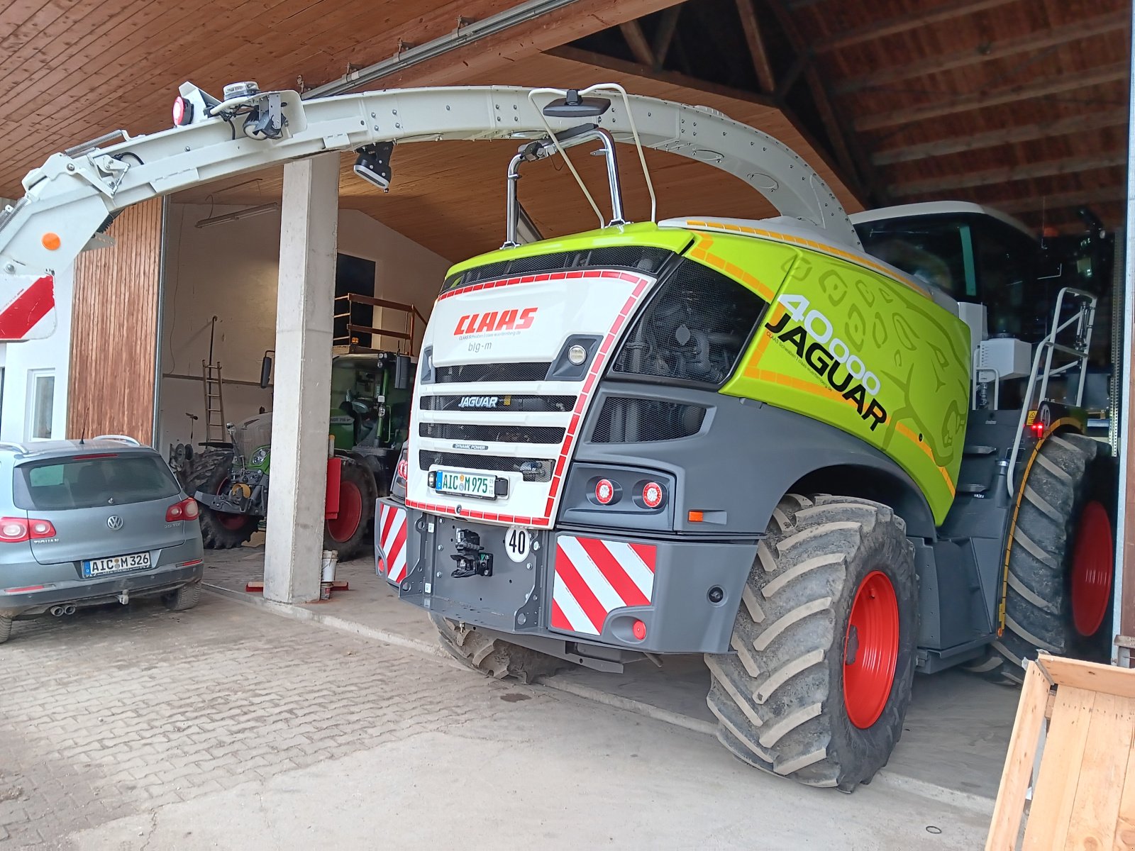 Feldhäcksler tip CLAAS Jaguar 970, Gebrauchtmaschine in Hollenbach (Poză 2)