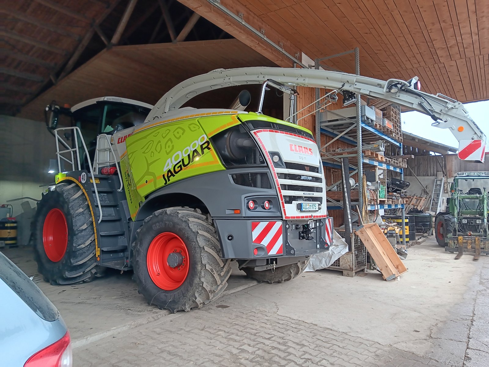 Feldhäcksler tip CLAAS Jaguar 970, Gebrauchtmaschine in Hollenbach (Poză 3)