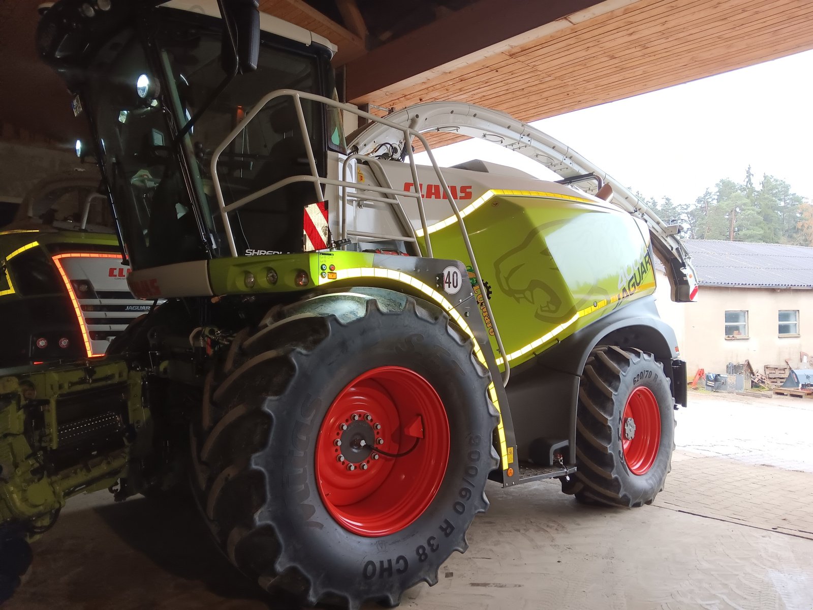 Feldhäcksler tip CLAAS Jaguar 970, Gebrauchtmaschine in Hollenbach (Poză 4)