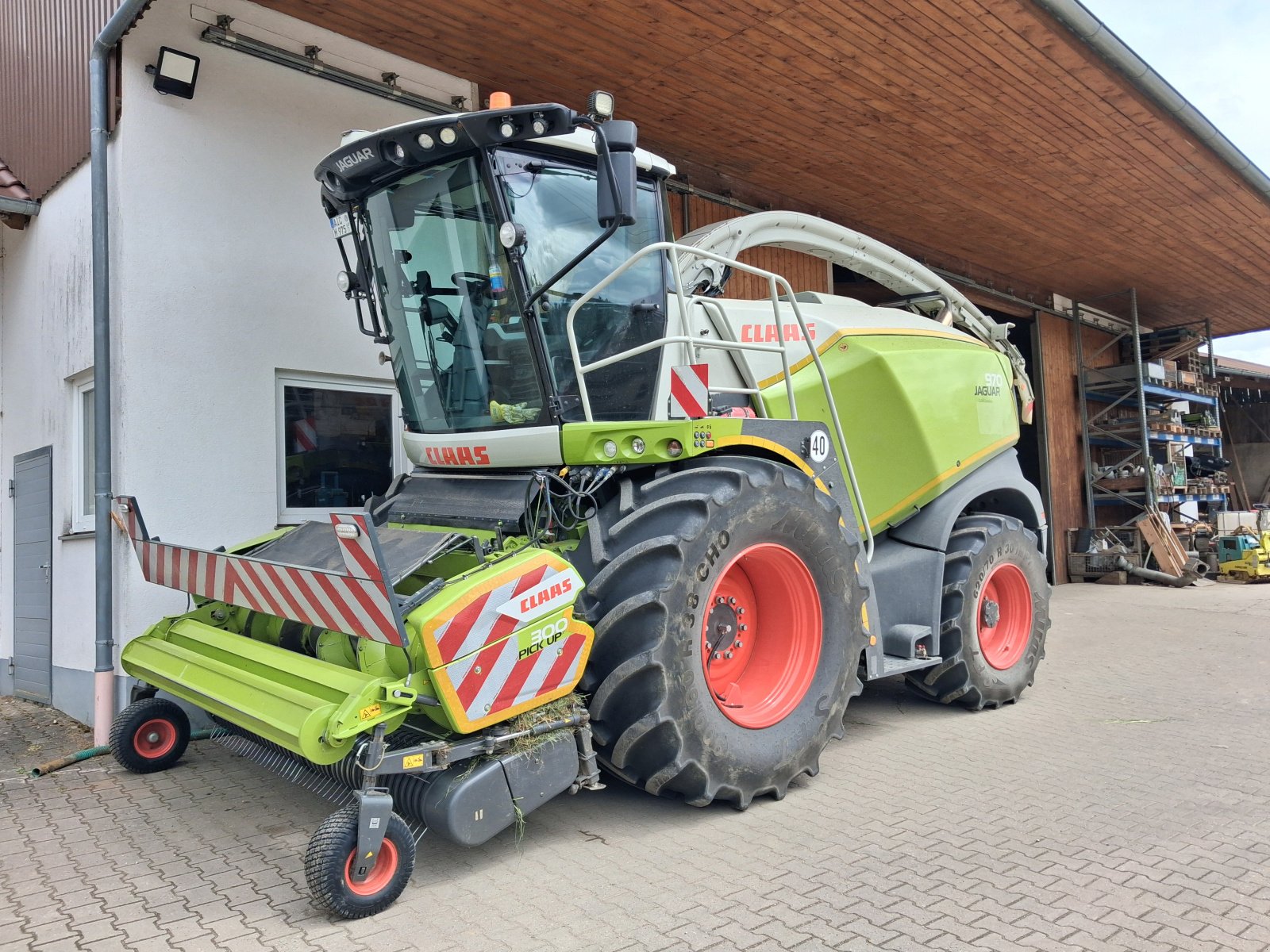 Feldhäcksler del tipo CLAAS Jaguar 970, Gebrauchtmaschine en Hollenbach (Imagen 2)