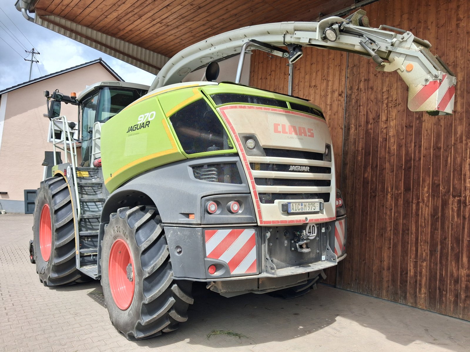 Feldhäcksler del tipo CLAAS Jaguar 970, Gebrauchtmaschine en Hollenbach (Imagen 3)