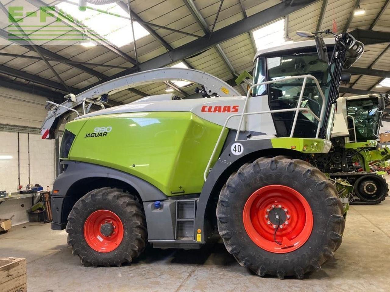 Feldhäcksler typu CLAAS JAGUAR 990 4WD, Gebrauchtmaschine v CIRENCESTER (Obrázek 7)