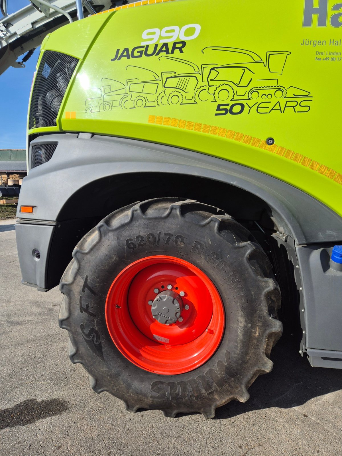 Feldhäcksler типа CLAAS Jaguar 990, Gebrauchtmaschine в Trossingen (Фотография 7)