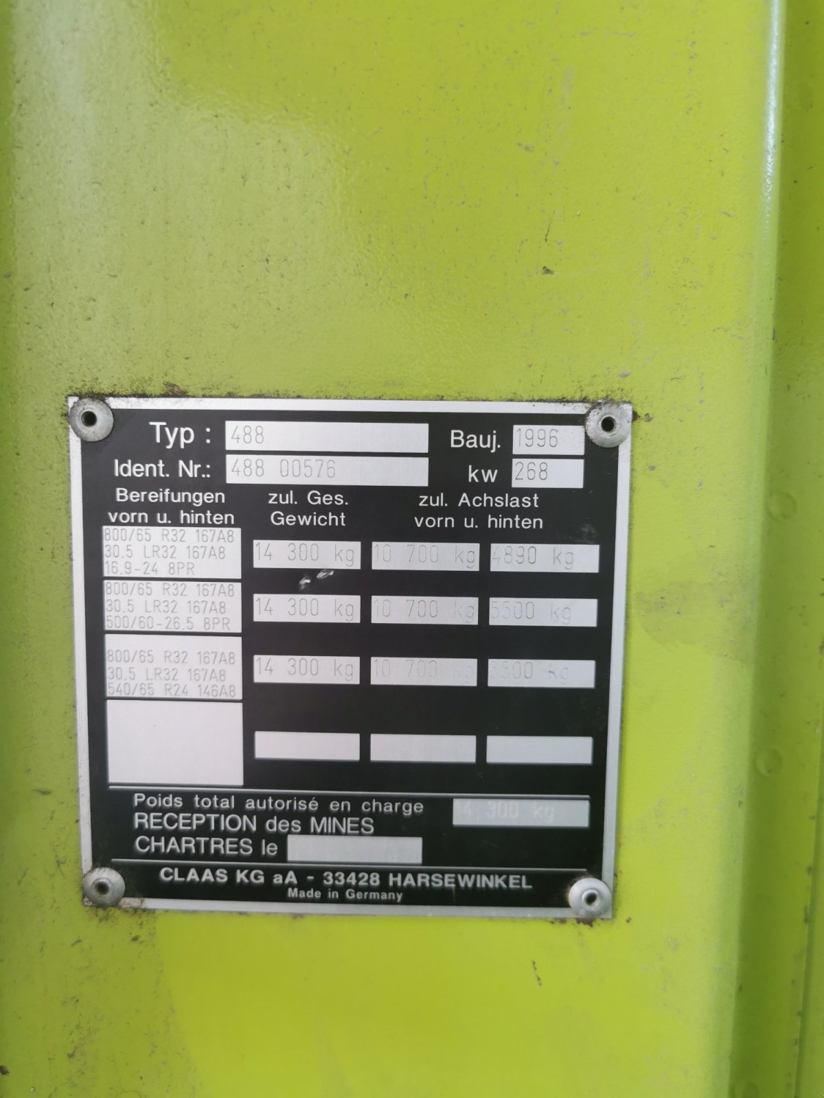 Feldhäcksler Türe ait CLAAS Jaguar, Gebrauchtmaschine içinde Außernzell (resim 3)