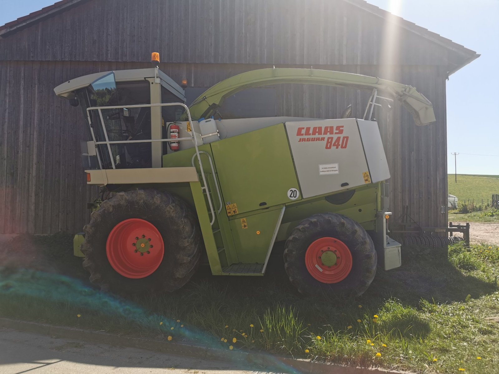 Feldhäcksler Türe ait CLAAS Jaguar, Gebrauchtmaschine içinde Außernzell (resim 9)
