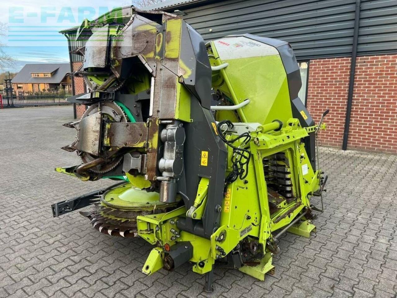 Feldhäcksler van het type CLAAS orbis 600 sd, Gebrauchtmaschine in ag BROEKLAND (Foto 3)