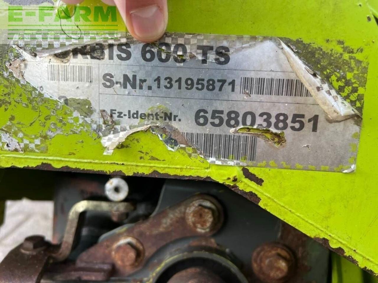 Feldhäcksler van het type CLAAS orbis 600 ts, Gebrauchtmaschine in ag BROEKLAND (Foto 14)