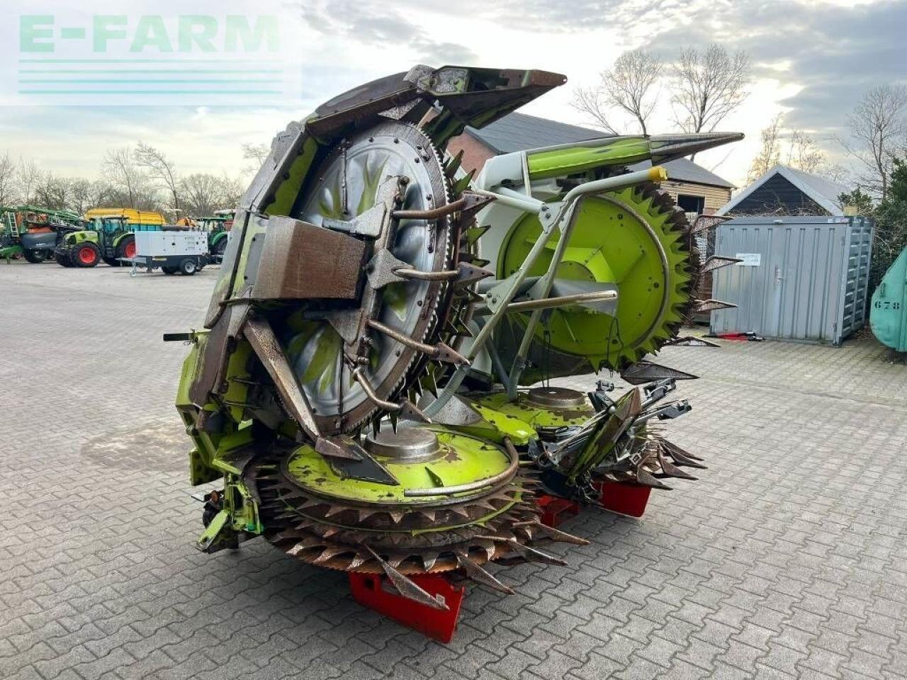 Feldhäcksler типа CLAAS orbis 600, Gebrauchtmaschine в ag BROEKLAND (Фотография 8)