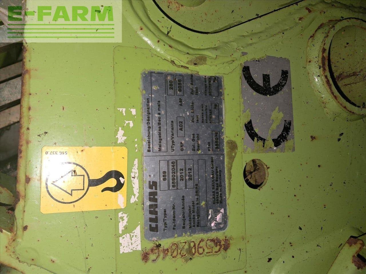 Feldhäcksler des Typs CLAAS ORBIS 750 MAIZE HEAD, Gebrauchtmaschine in CARLISLE (Bild 4)