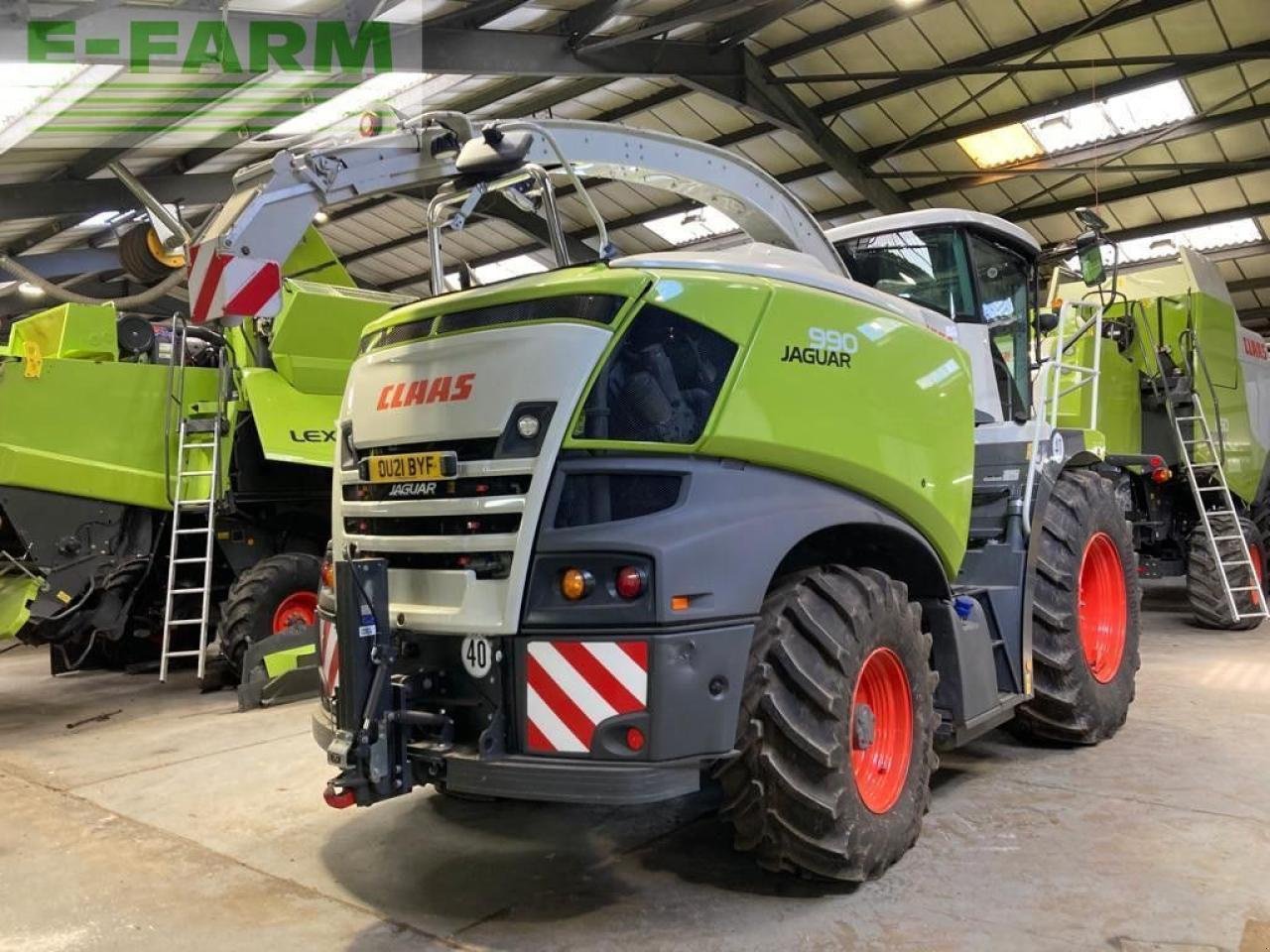 Feldhäcksler del tipo CLAAS USED 2023 JAGUAR 990, Gebrauchtmaschine en CIRENCESTER (Imagen 5)